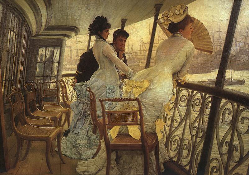 James Tissot Hide and Seek oil painting picture
